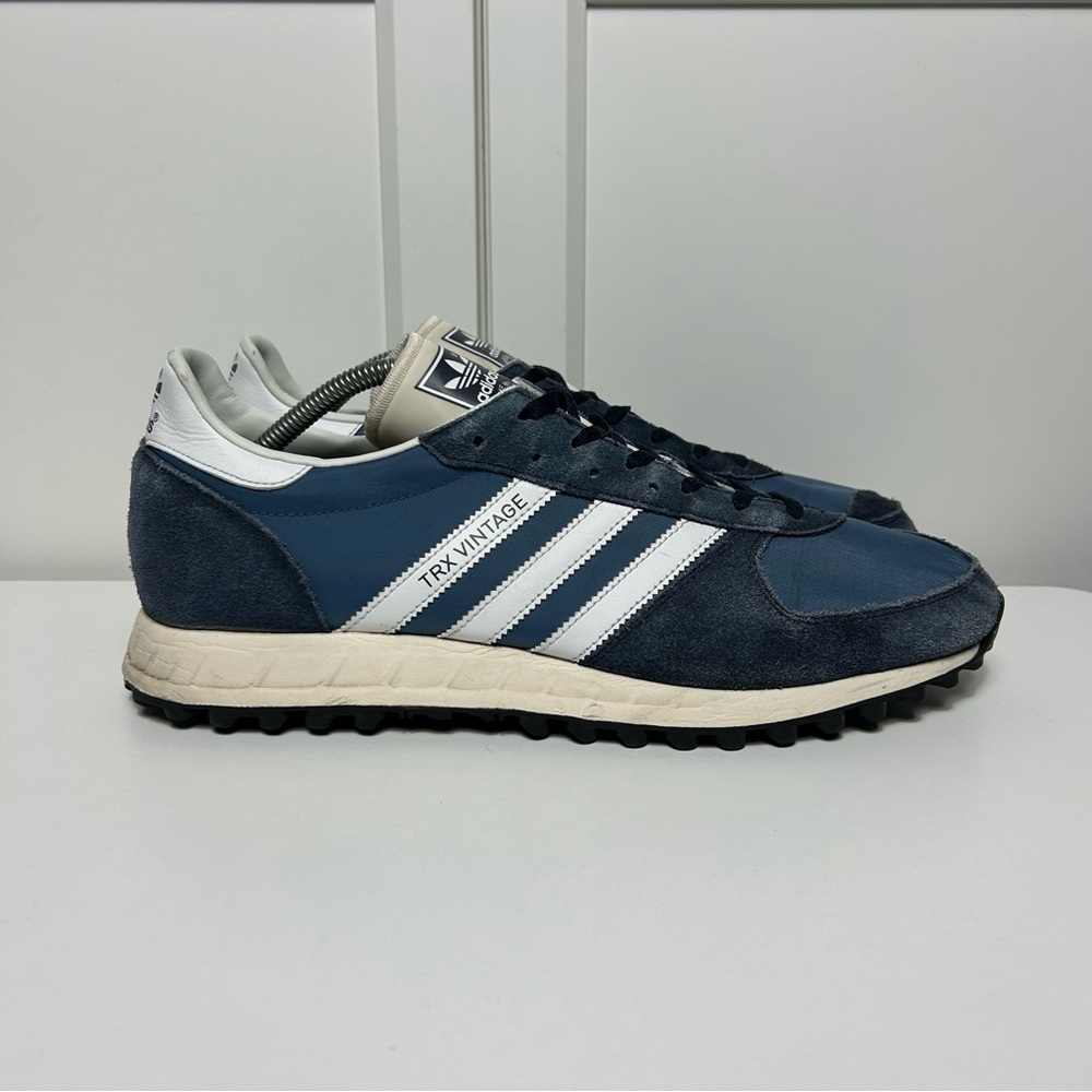 Adidas Trx Vintage Blue And White Sneakers